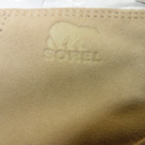 NEW Sorel Hi Line Lace Boots Bleached Ceramic Buff Tan Women's 10 - Picture 6 of 12